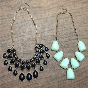 2 Francesca’s statement necklaces